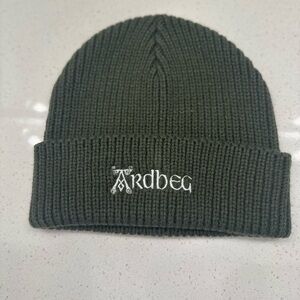 Ardbeg Whisky Olive Green Beanie Hat  -  Brand New Never Worn
